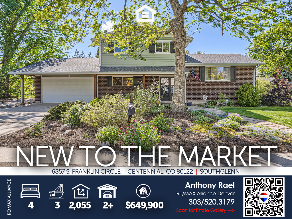 NEW TO THE MARKET : 6857 S. Franklin Circle - Centennial CO 80122