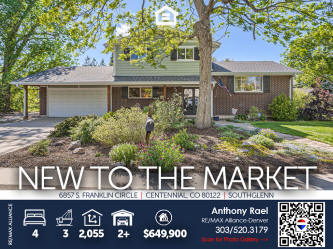 NEW TO THE MARKET : 6857 S. Franklin Circle - Centennial CO 80122
