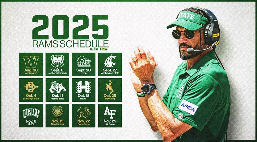 2025 Colorado State Rams Football Schedule (CSU Rams)